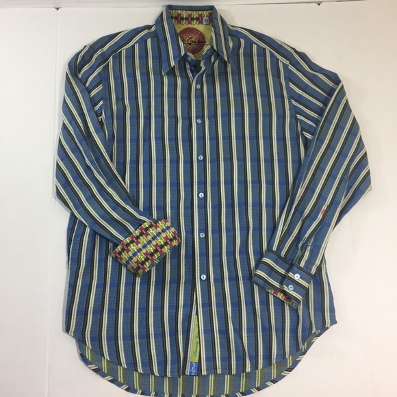 Robert Graham Other - Men’s Robert Graham Rare Flip Cuff Shirt Unique M